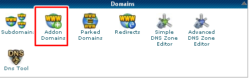 Addon Domains